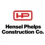 The image displays the logo of Sun Valley Construction Co., consisting of the red initials "hp" inside a red rectangle, situated above the full name of the company in black lettering.